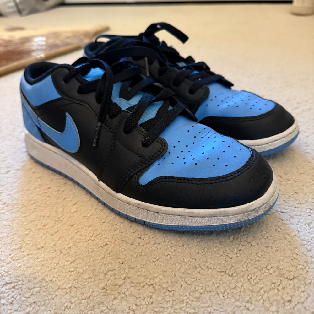 Nike Air Jordan Low Sneakers University Blue and Black | 7Y